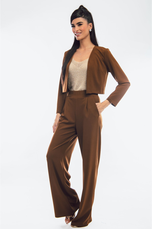Σακάκι μπολερό brown